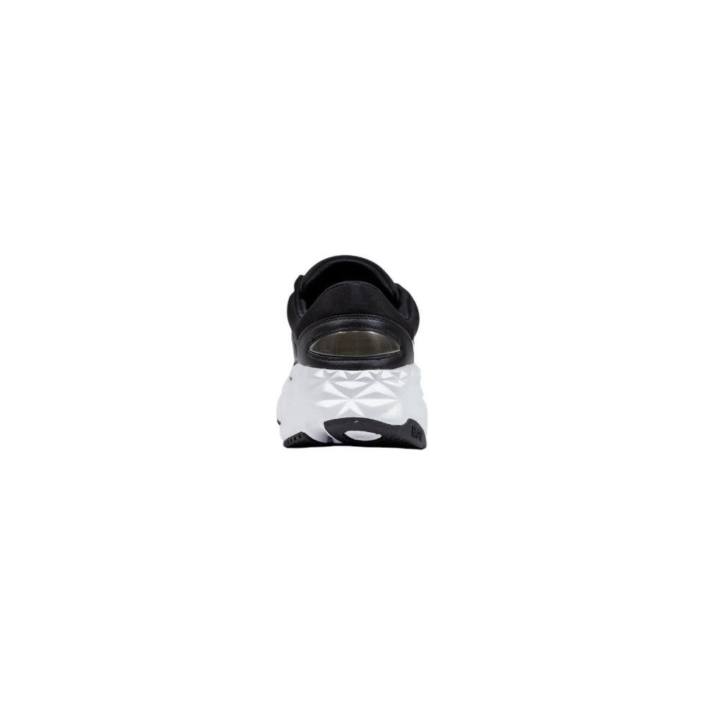 EA7 Emporio Armani Schwarze und weiße Sportschuhe aus Polyester by EA7 Emporio Armani