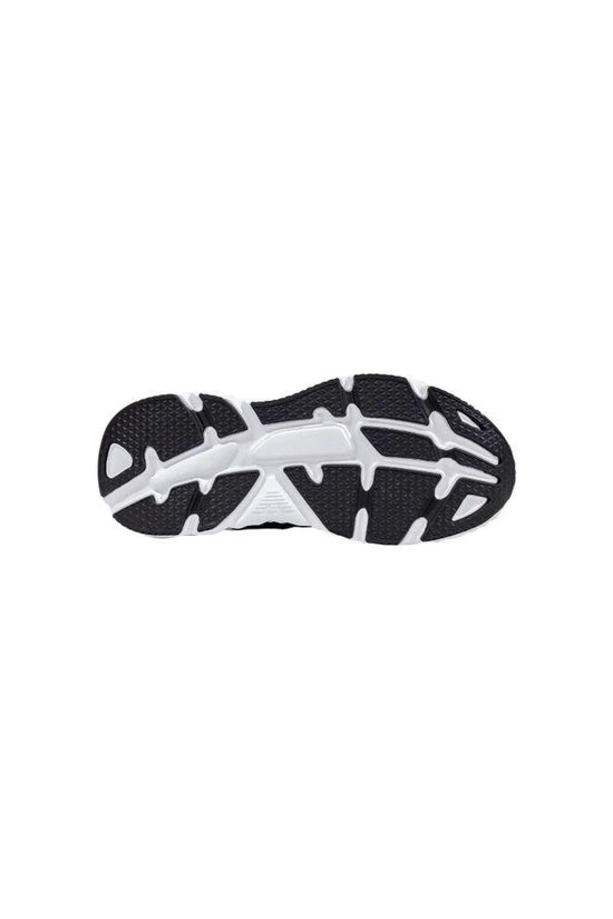 EA7 Emporio Armani Schwarze und weiße Sportschuhe aus Polyester by EA7 Emporio Armani