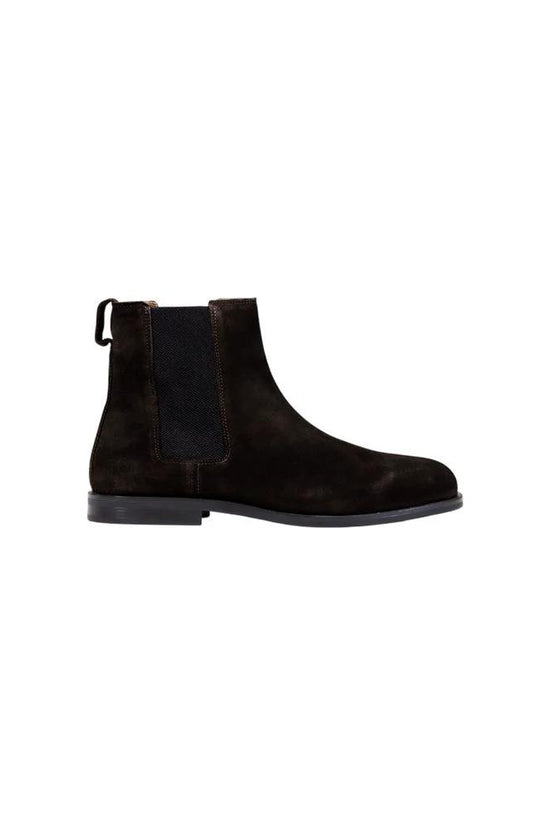 Calvin Klein Braune Chelsea Boots aus Wildleder by Calvin Klein