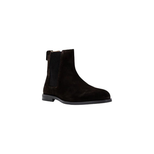 Calvin Klein Braune Chelsea Boots aus Wildleder by Calvin Klein