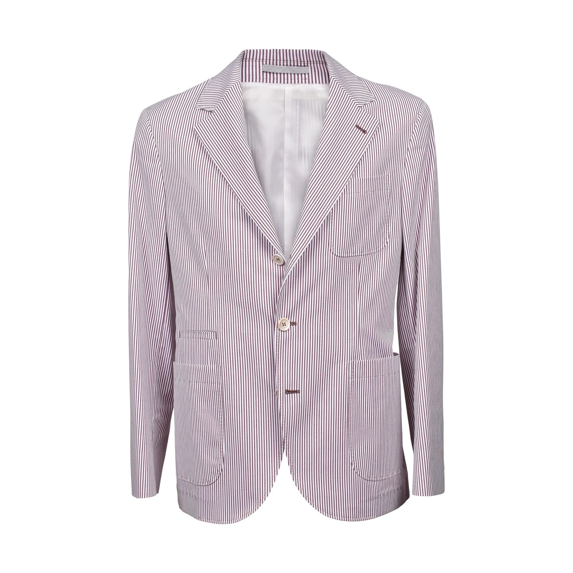 Brunello Cucinelli Cucinelli Zweifarbiger Baumwollmantel by Brunello Cucinelli Cucinelli