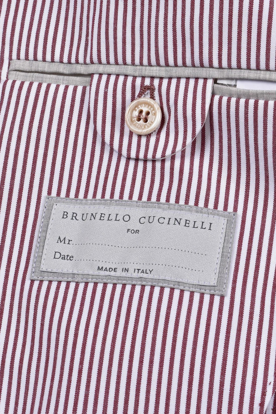 Brunello Cucinelli Zweifarbiger Baumwollmantel by Brunello Cucinelli