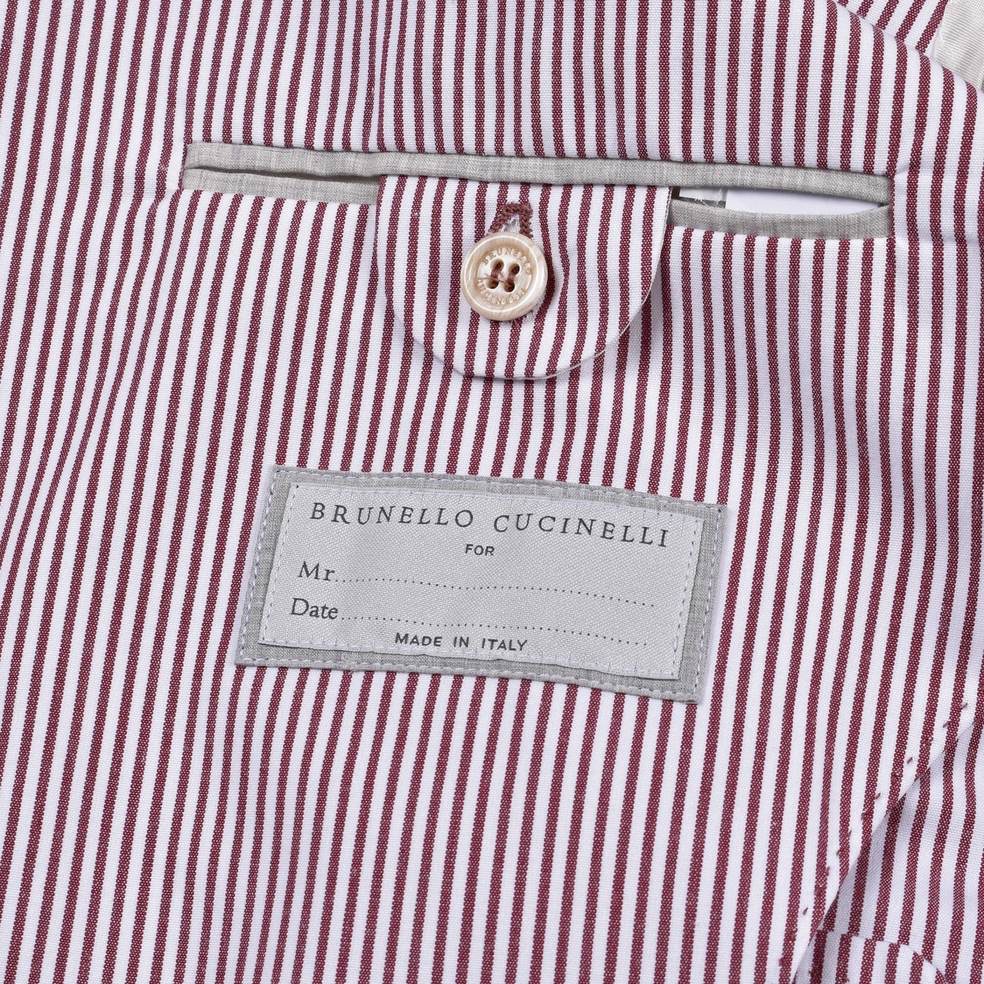 Brunello Cucinelli Zweifarbiger Baumwollmantel by Brunello Cucinelli