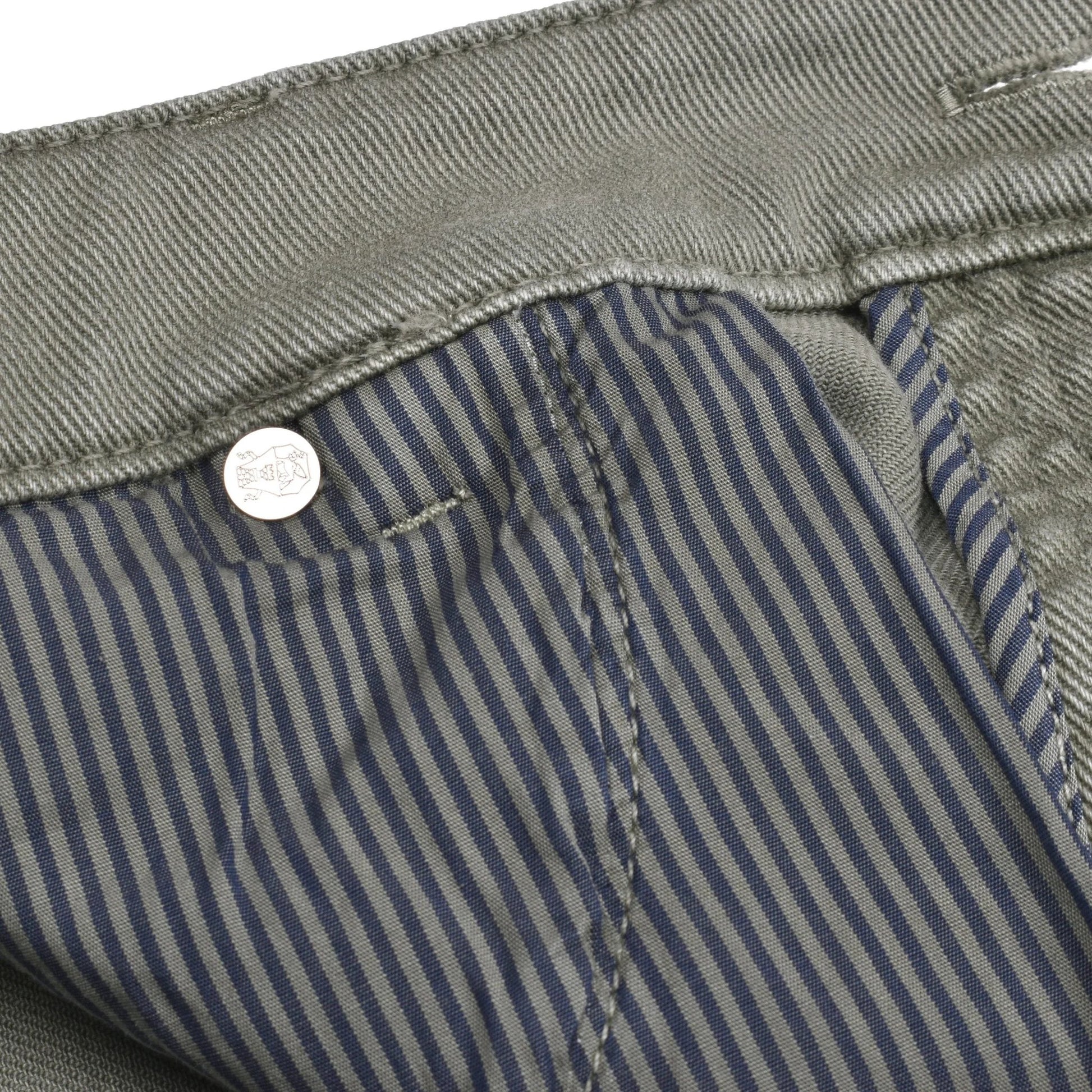 Brunello Cucinelli Jeans im Slim Fit-Schnitt aus Baumwolle im Military-Look by Brunello Cucinelli