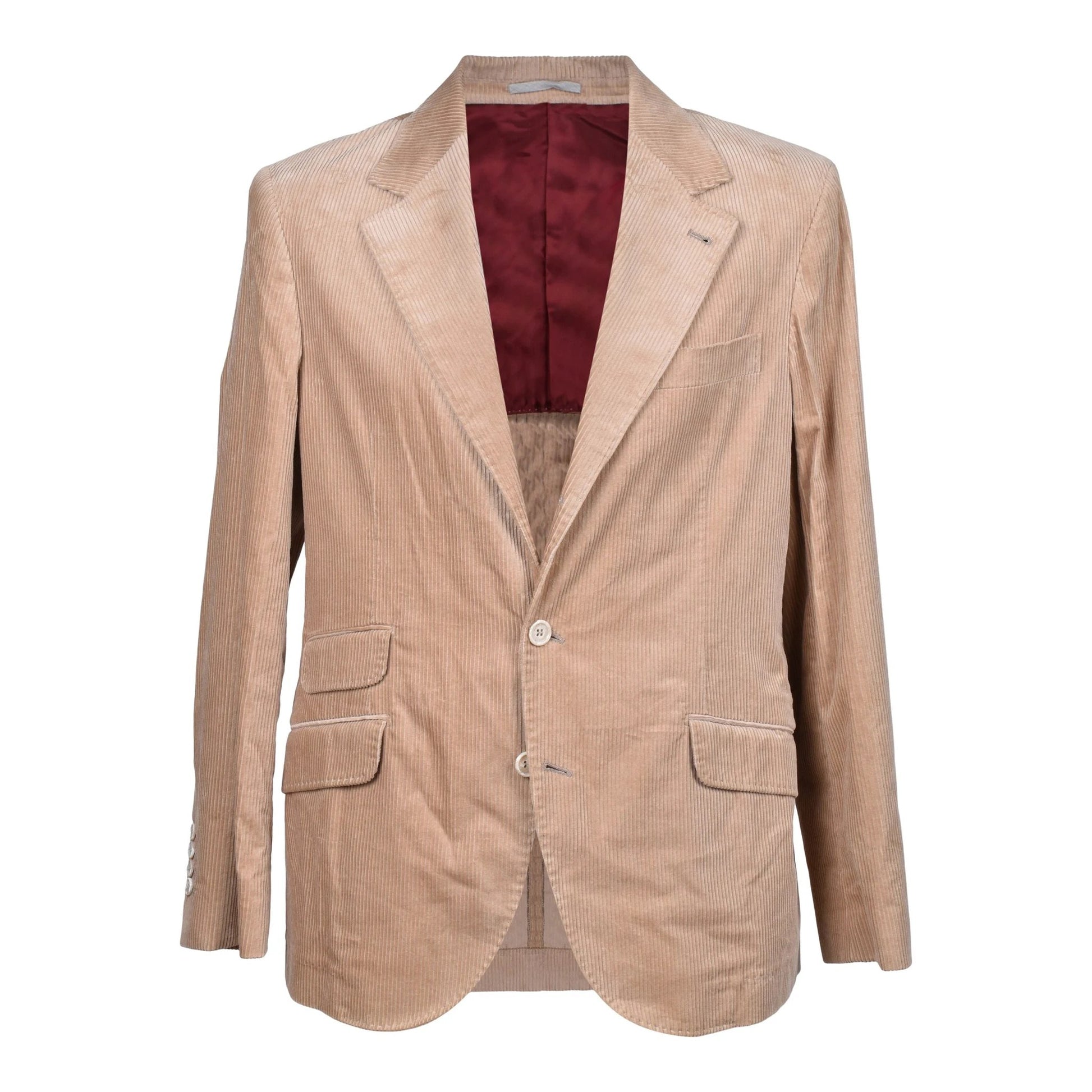 Brunello Cucinelli Cucinelli Beiger Baumwollblazer by Brunello Cucinelli Cucinelli