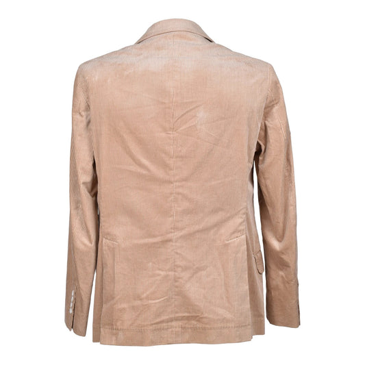 Brunello Cucinelli Beiger Baumwollblazer by Brunello Cucinelli