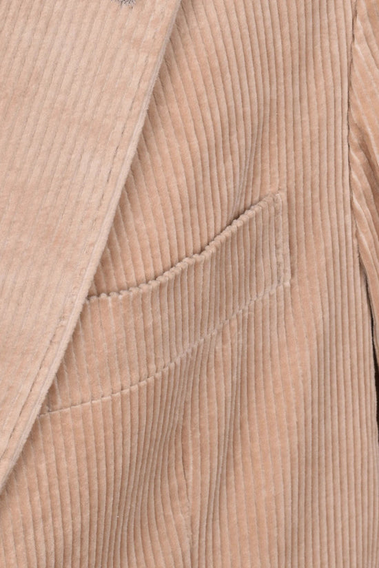 Brunello Cucinelli Beiger Baumwollblazer by Brunello Cucinelli