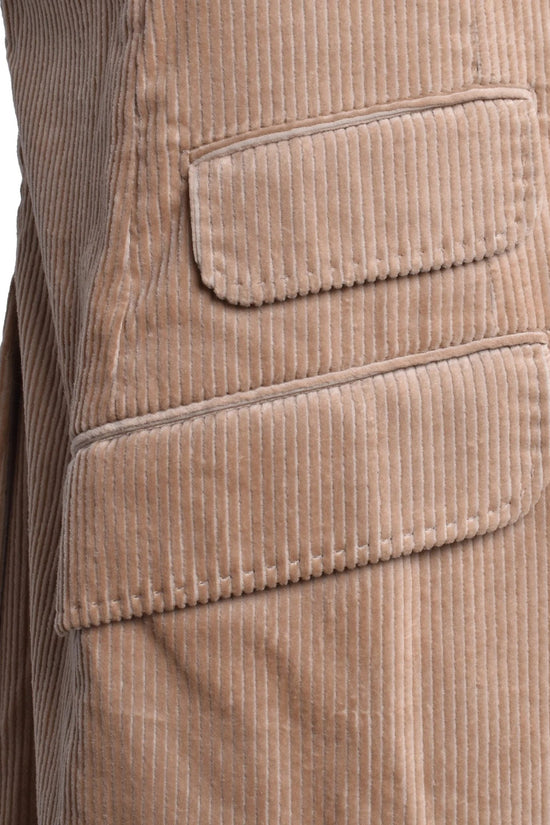 Brunello Cucinelli Beiger Baumwollblazer by Brunello Cucinelli