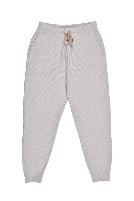 Brunello Cucinelli Graue Kaschmir-Jogginghose (Trainingshose) by Brunello Cucinelli