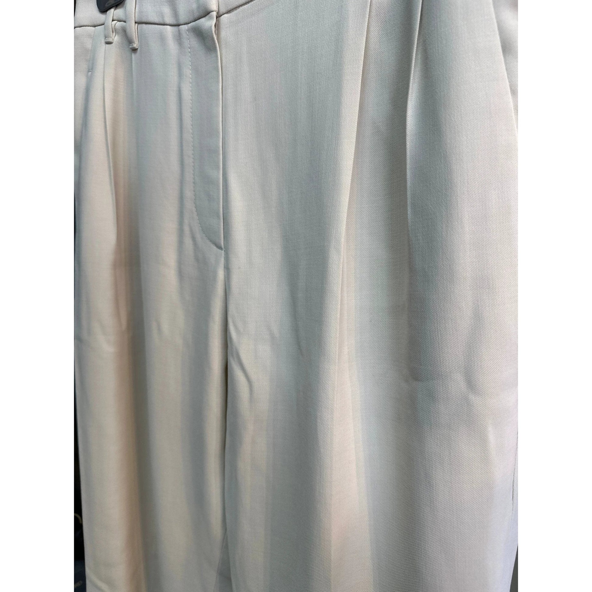 Brunello Cucinelli Weiße Freizeithose aus Viskose by Brunello Cucinelli
