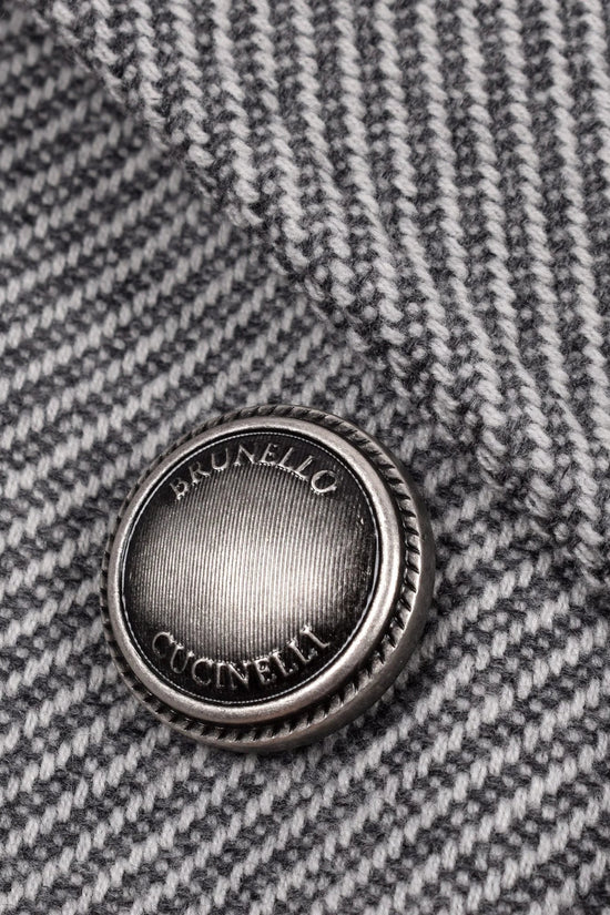 Brunello Cucinelli Grauer Wollmantel by Brunello Cucinelli