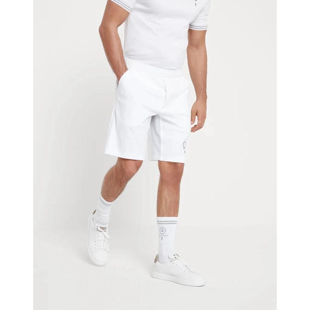 Brunello Cucinelli Cucinelli Weiße Baumwollshorts by Brunello Cucinelli Cucinelli