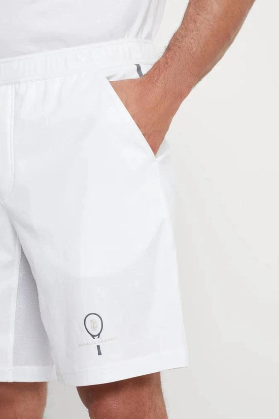 Brunello Cucinelli Weiße Baumwollshorts by Brunello Cucinelli