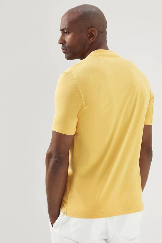 Brunello Cucinelli Zweifarbige Baumwoll-T-Shirt by Brunello Cucinelli