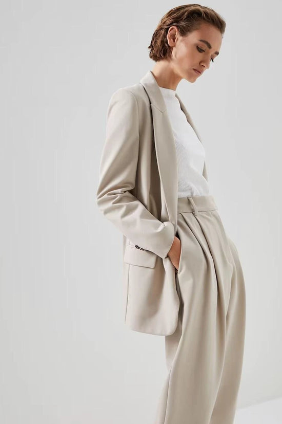 Brunello Cucinelli Cucinelli Zweifarbiger Baumwollblazer by Brunello Cucinelli Cucinelli