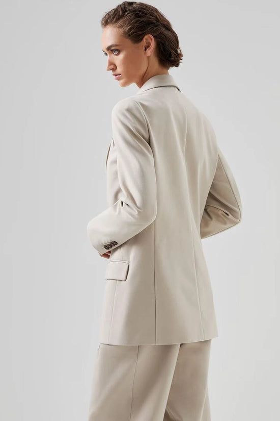 Brunello Cucinelli Zweifarbiger Baumwollblazer by Brunello Cucinelli