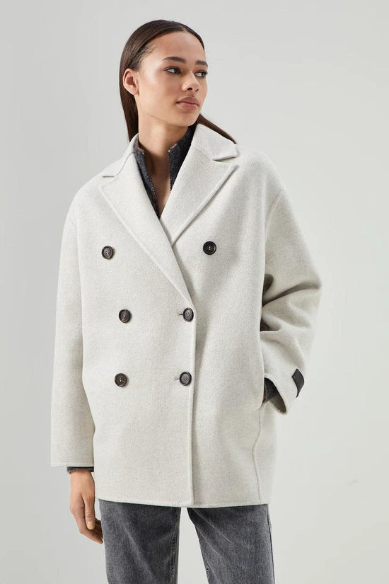 Brunello Cucinelli Cucinelli Mehrfarbiger Kaschmir-Mantel by Brunello Cucinelli Cucinelli