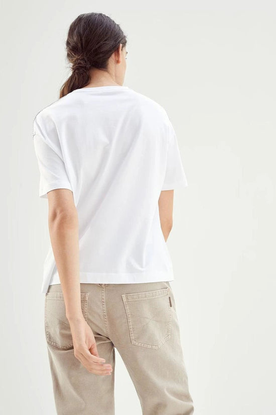 Brunello Cucinelli Weiße Baumwoll-Sportbekleidung by Brunello Cucinelli