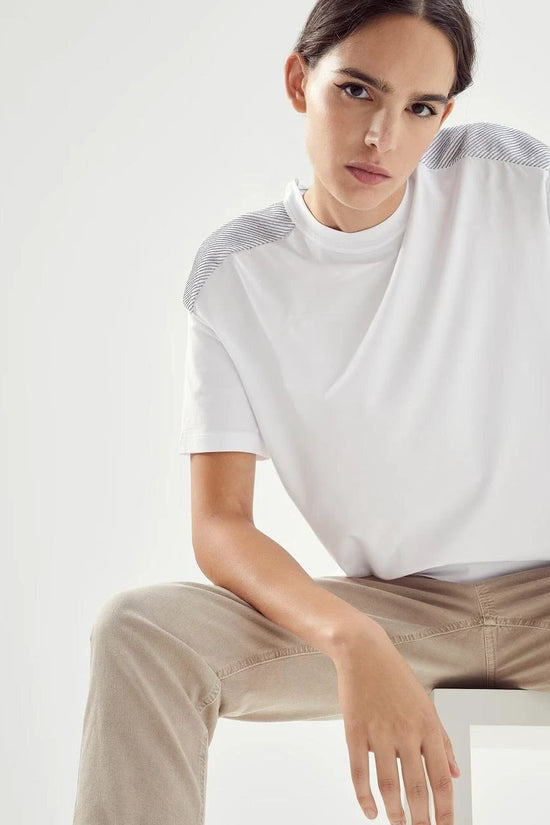Brunello Cucinelli Weiße Baumwoll-Sportbekleidung by Brunello Cucinelli