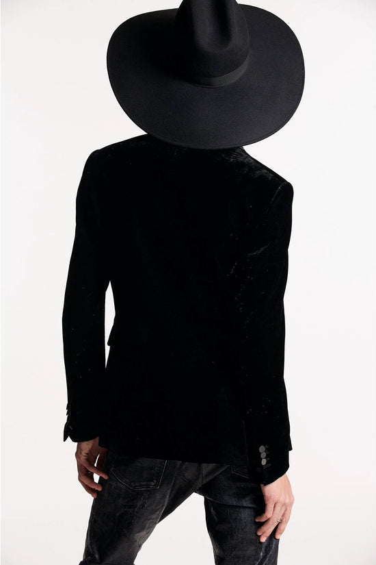 Dsquared² Schwarzer Sakko aus Fasern by Dsquared²