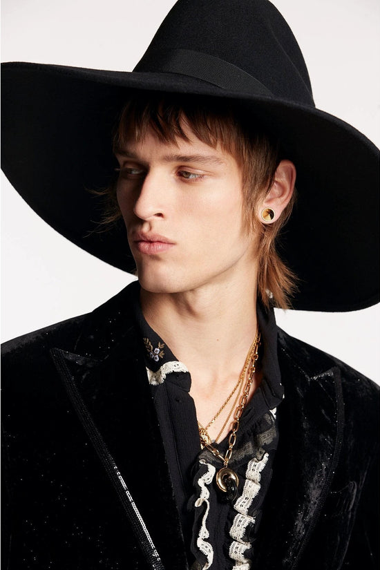 Dsquared² Schwarzer Sakko aus Fasern by Dsquared²