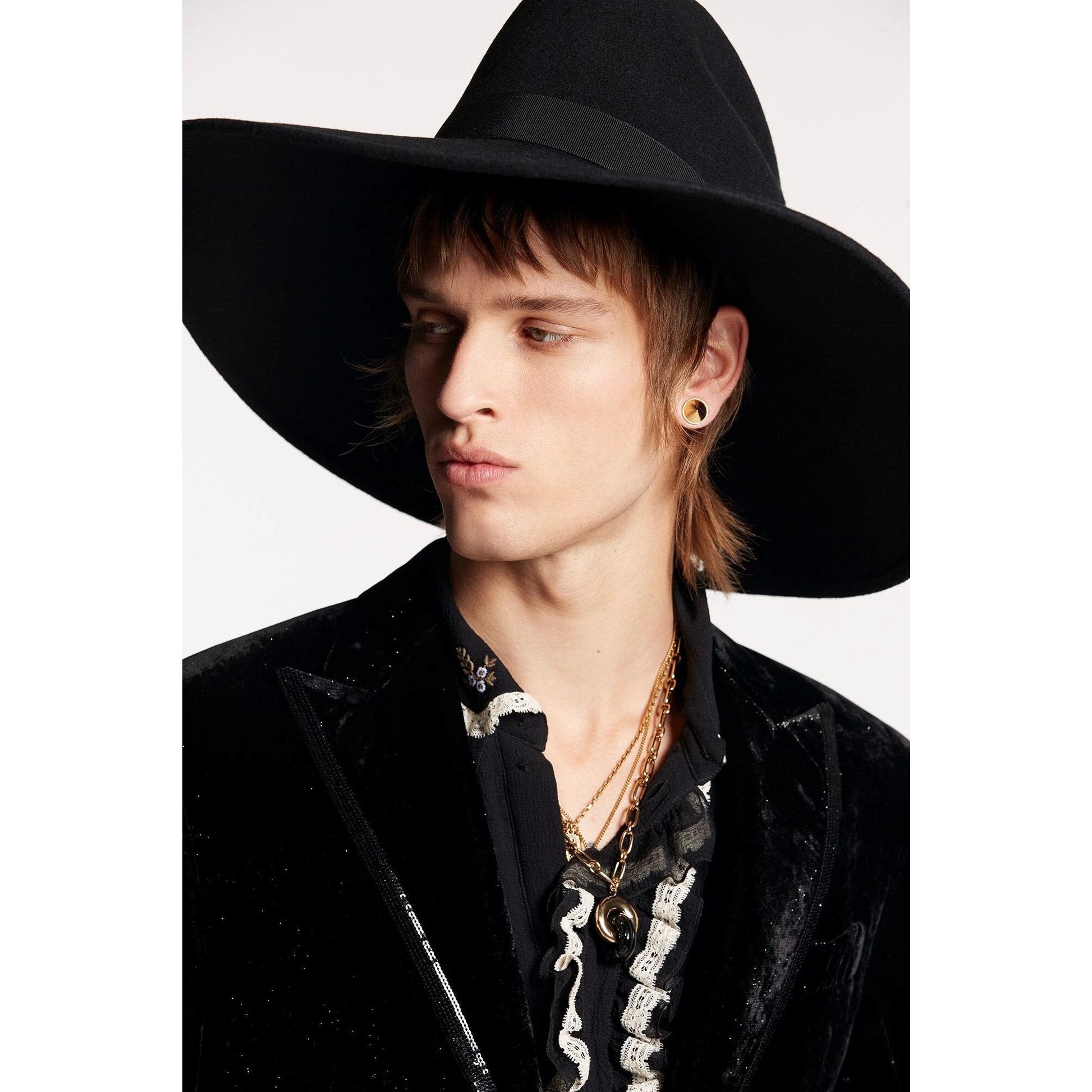 Dsquared² Schwarzer Sakko aus Fasern by Dsquared²