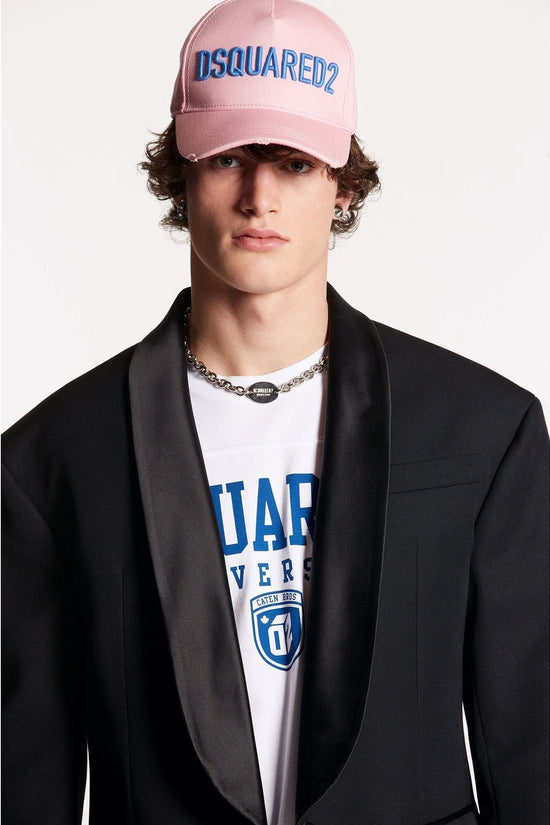 Dsquared² Schwarzer Sakko aus Fasern by Dsquared²