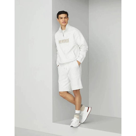 Brunello Cucinelli Silbernes Baumwoll-Sweatshirt by Brunello Cucinelli
