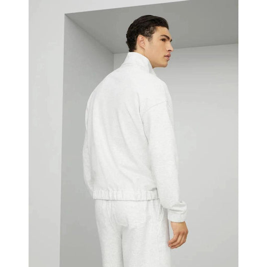 Brunello Cucinelli Silbernes Baumwoll-Sweatshirt by Brunello Cucinelli
