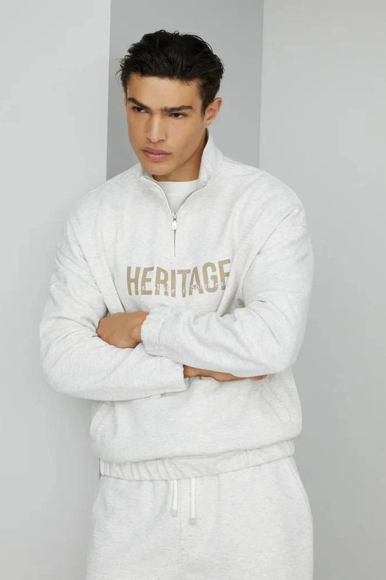 Brunello Cucinelli Silbernes Baumwoll-Sweatshirt by Brunello Cucinelli