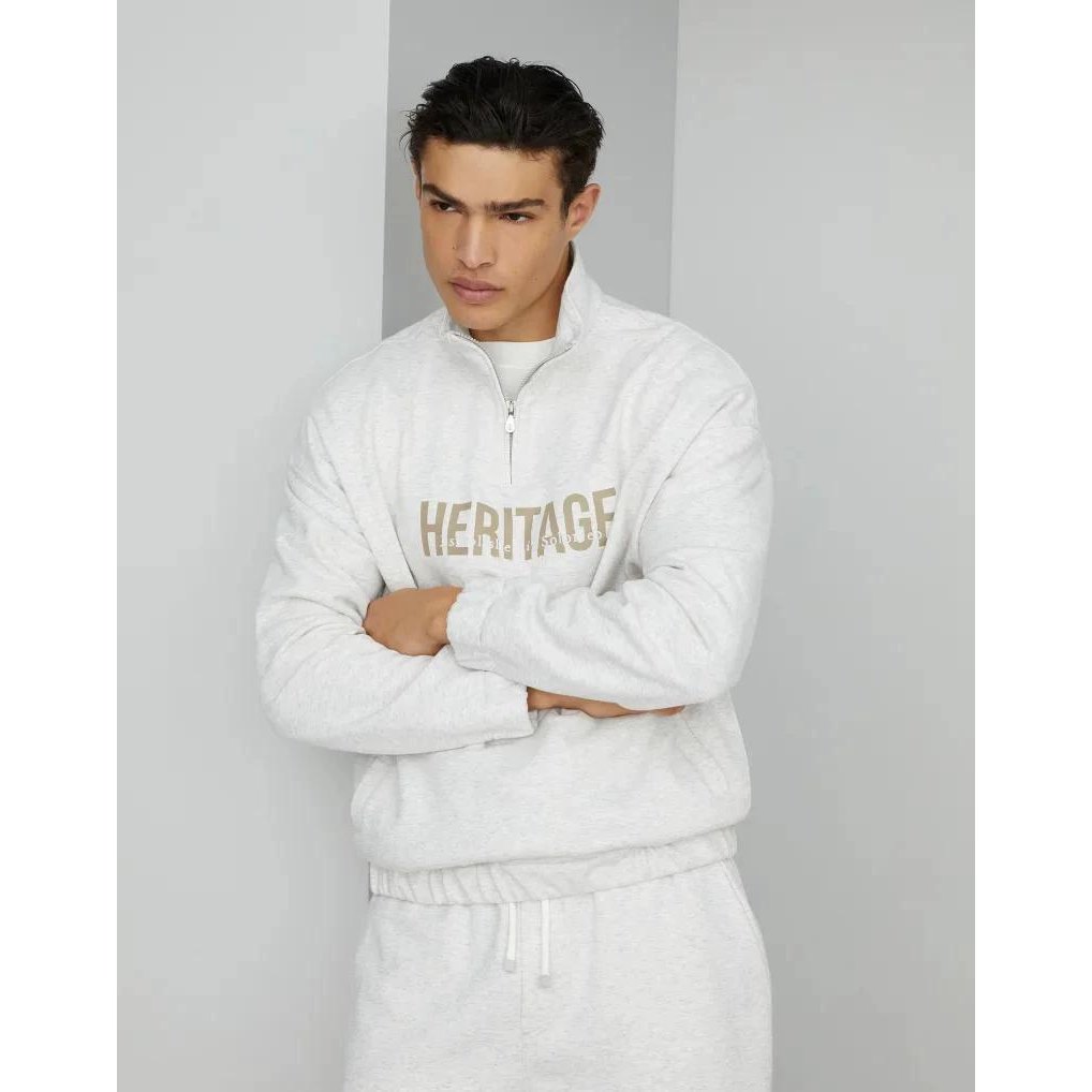 Brunello Cucinelli Silbernes Baumwoll-Sweatshirt by Brunello Cucinelli