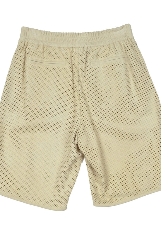 Brunello Cucinelli Weiße Leder-Jogginghose (Trainingshose) by Brunello Cucinelli