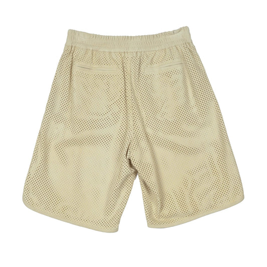 Brunello Cucinelli Weiße Leder-Jogginghose (Trainingshose) by Brunello Cucinelli