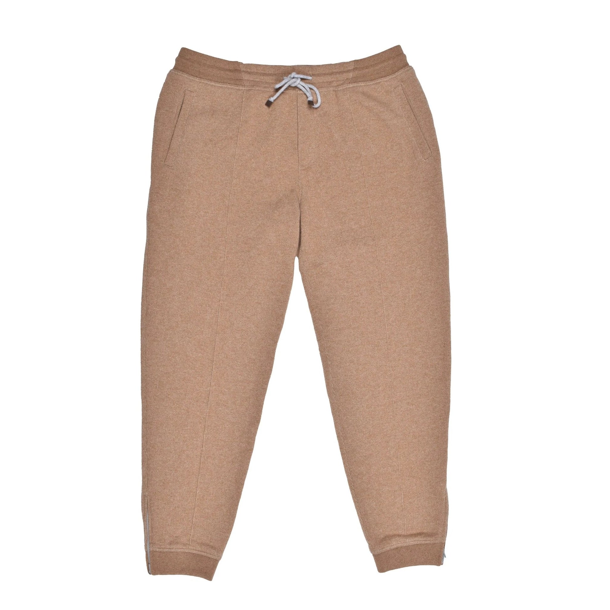 Brunello Cucinelli Cucinelli Beige Cashmere Joggers (Workout Pants) by Brunello Cucinelli Cucinelli