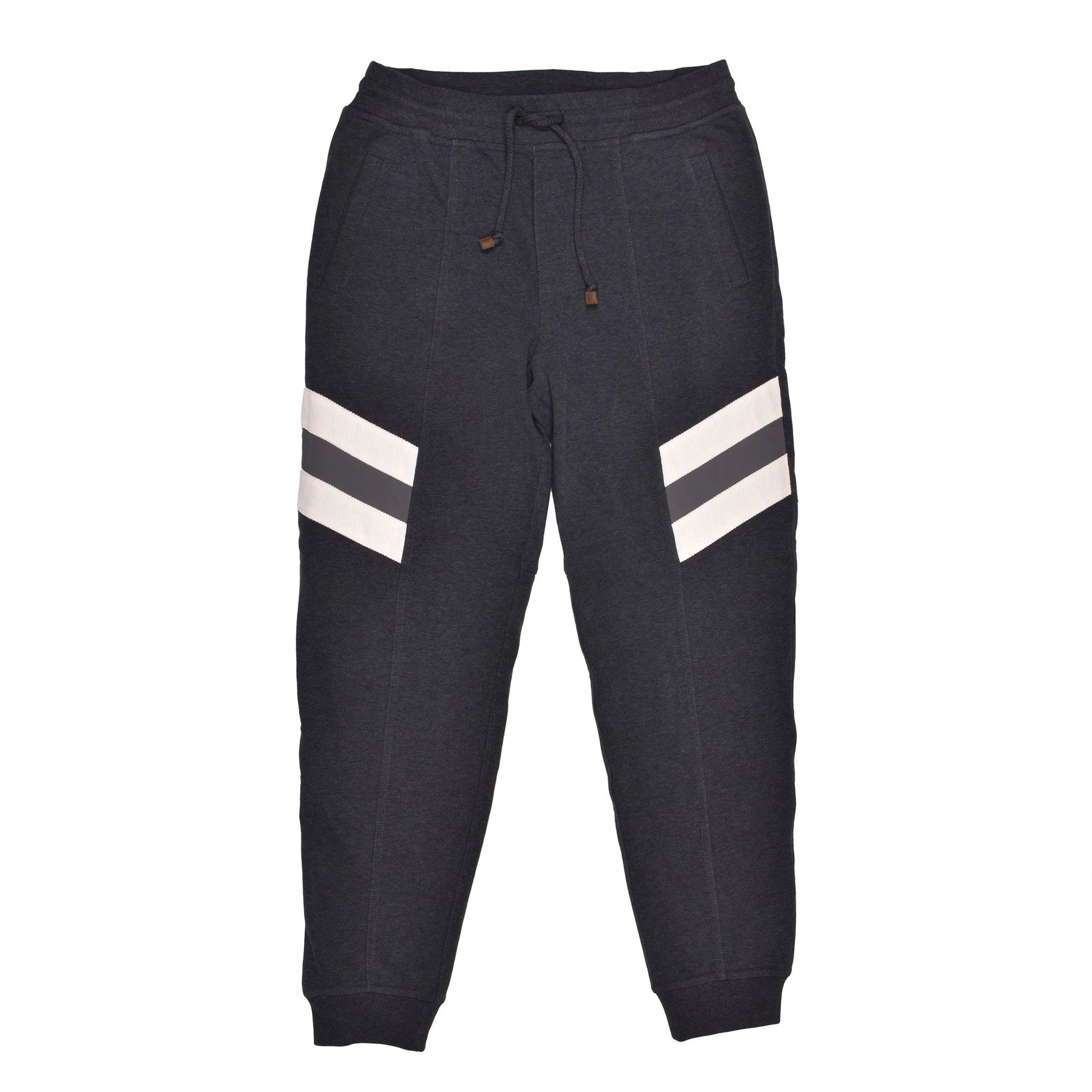 Brunello Cucinelli Cucinelli Mehrfarbige Baumwoll-Jogginghose (Trainingshose) by Brunello Cucinelli Cucinelli