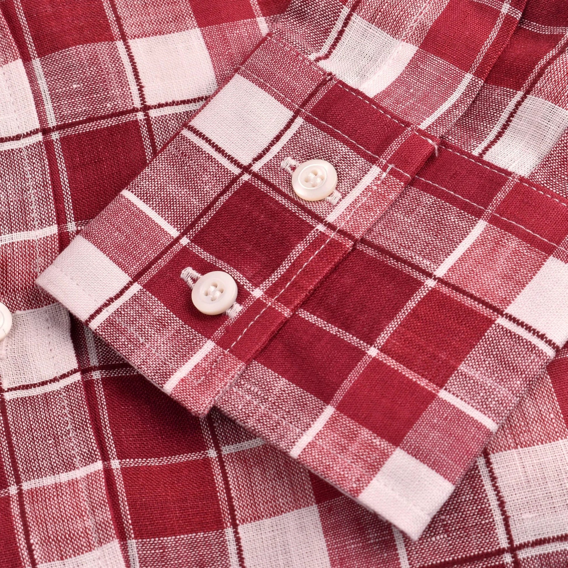 Brunello Cucinelli Mehrfarbiges Hemd aus Leinen mit Muster by Brunello Cucinelli
