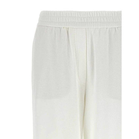 Brunello Cucinelli Weiße Baumwoll-Sporthose by Brunello Cucinelli