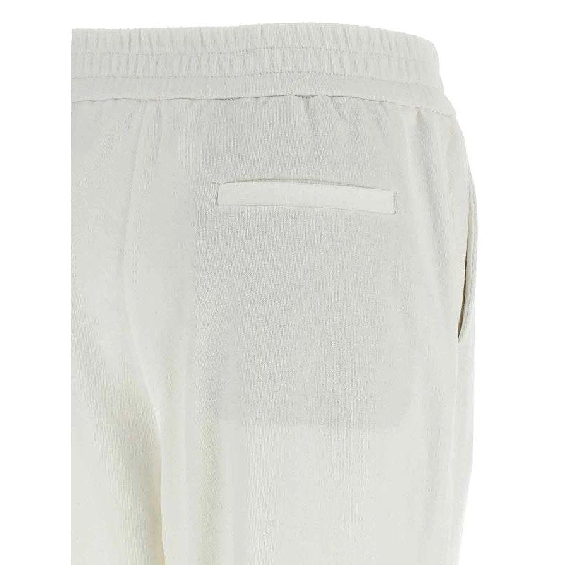Brunello Cucinelli Weiße Baumwoll-Sporthose by Brunello Cucinelli