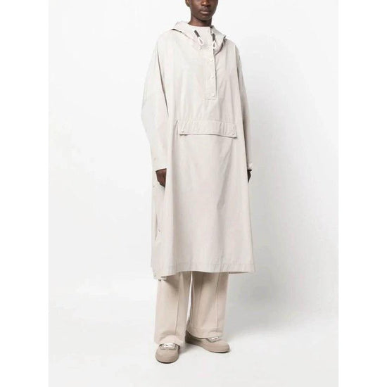 Brunello Cucinelli Grauer Polyester-Mantel by Brunello Cucinelli