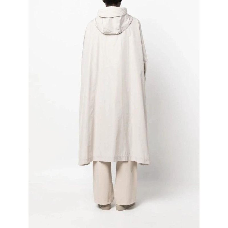 Brunello Cucinelli Grauer Polyester-Mantel by Brunello Cucinelli