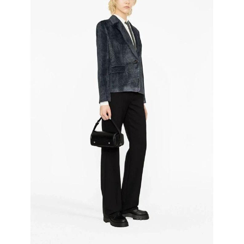 Brunello Cucinelli Blaue Viskose-Jacken und Mäntel by Brunello Cucinelli