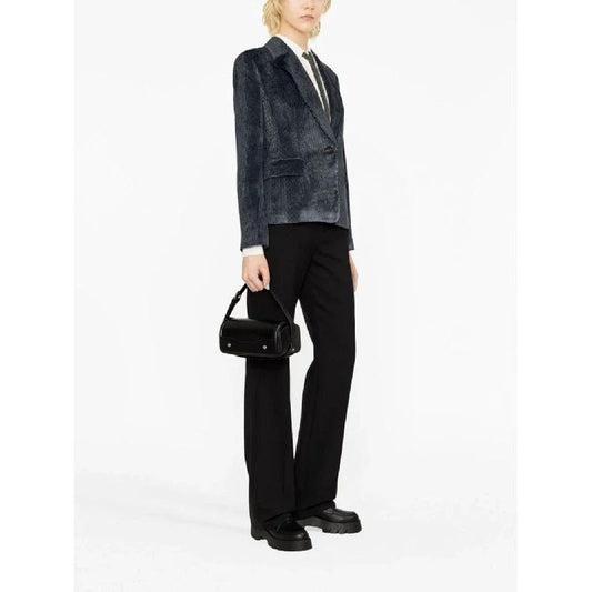 Brunello Cucinelli Blaue Viskose-Jacken und Mäntel by Brunello Cucinelli
