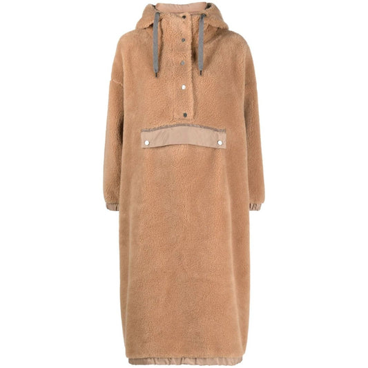 Brunello Cucinelli Cucinelli Beige Wollmäntel by Brunello Cucinelli Cucinelli