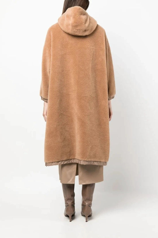 Brunello Cucinelli Beige Wollmäntel by Brunello Cucinelli