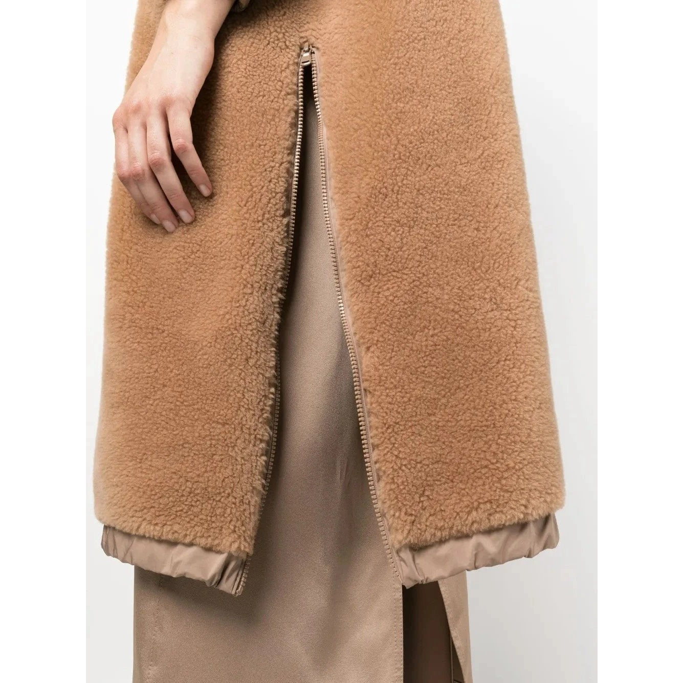 Brunello Cucinelli Beige Wollmäntel by Brunello Cucinelli