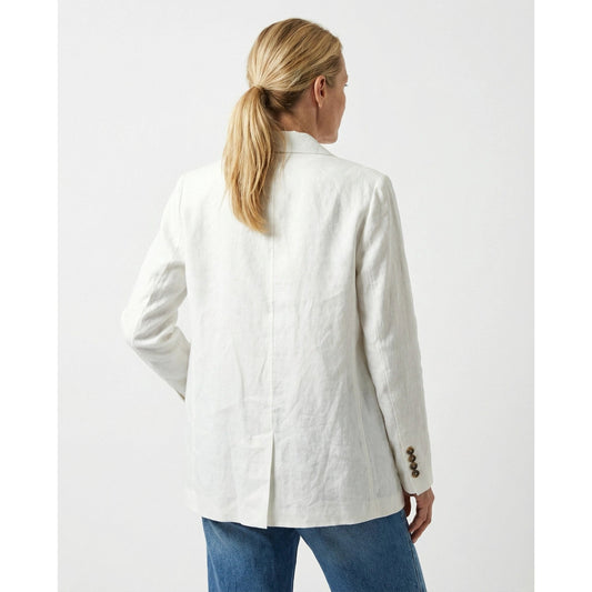 Brunello Cucinelli Weißer Baumwollmantel by Brunello Cucinelli