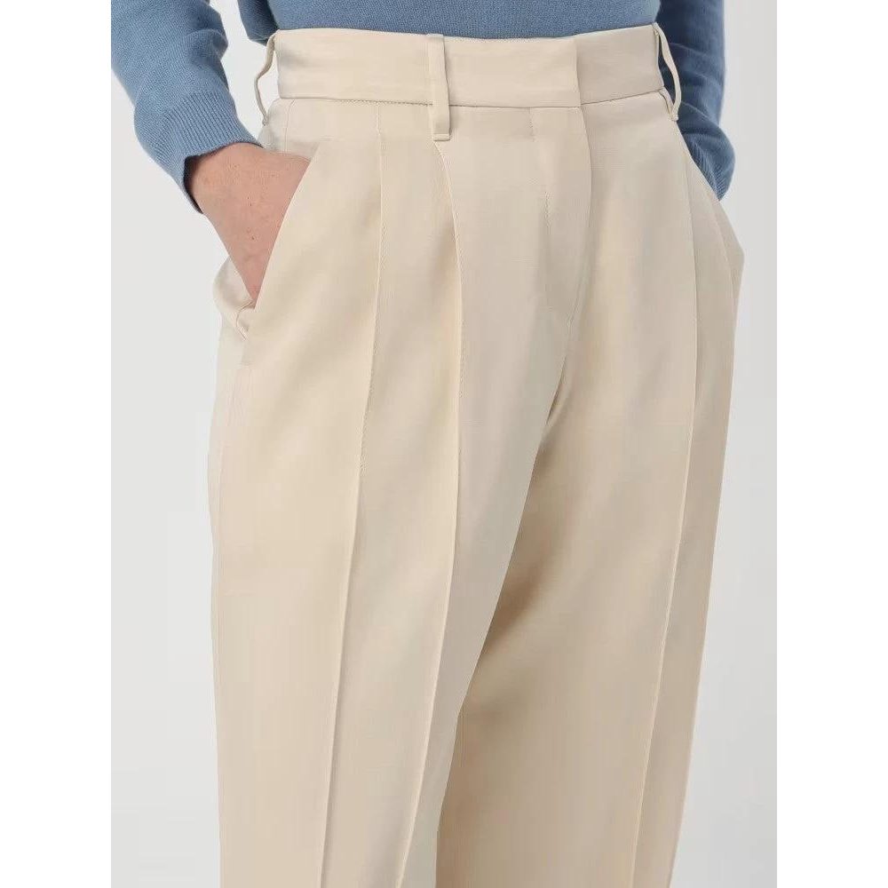 Brunello Cucinelli Gelbe Hose aus Acetat by Brunello Cucinelli
