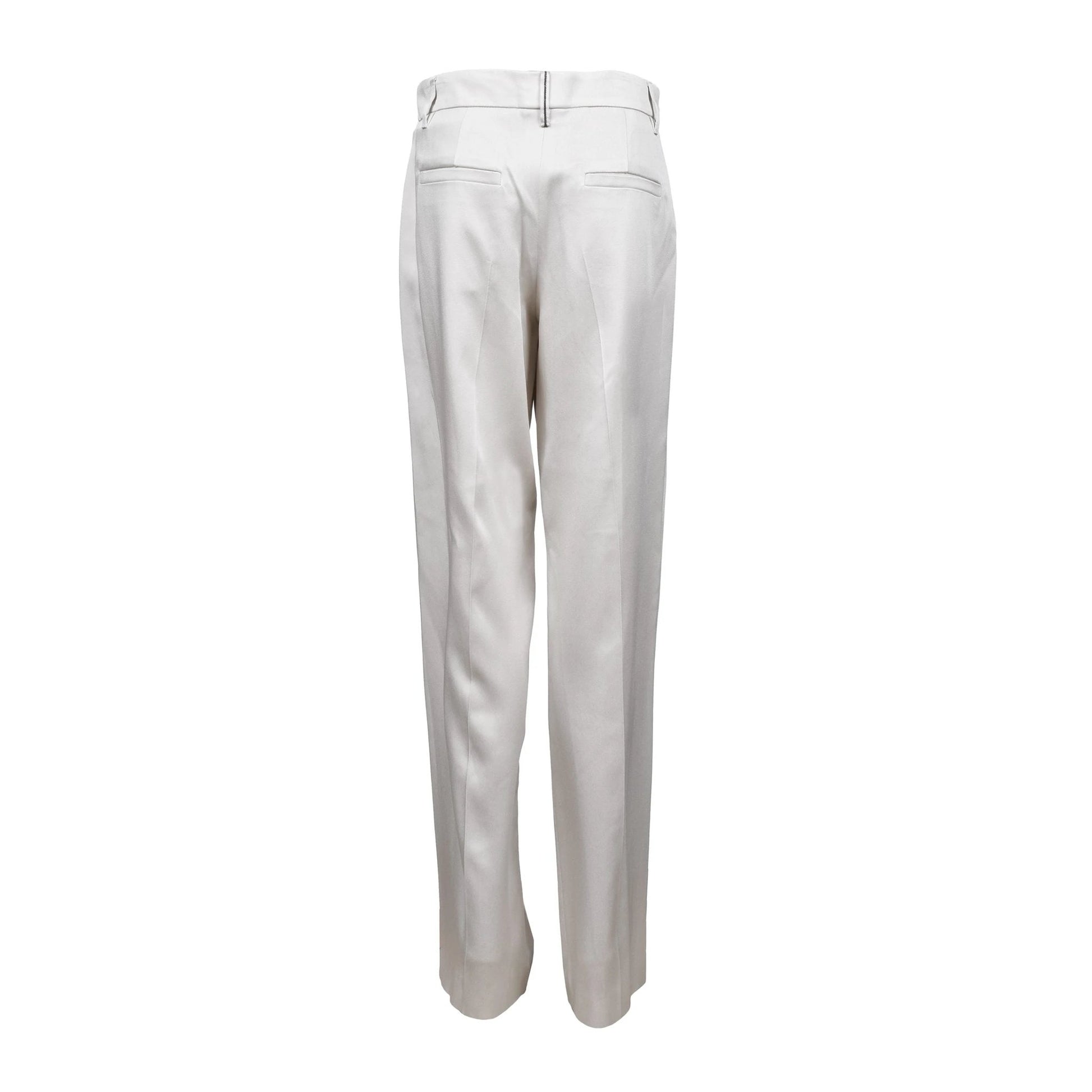Brunello Cucinelli Gelbe Hose aus Acetat by Brunello Cucinelli