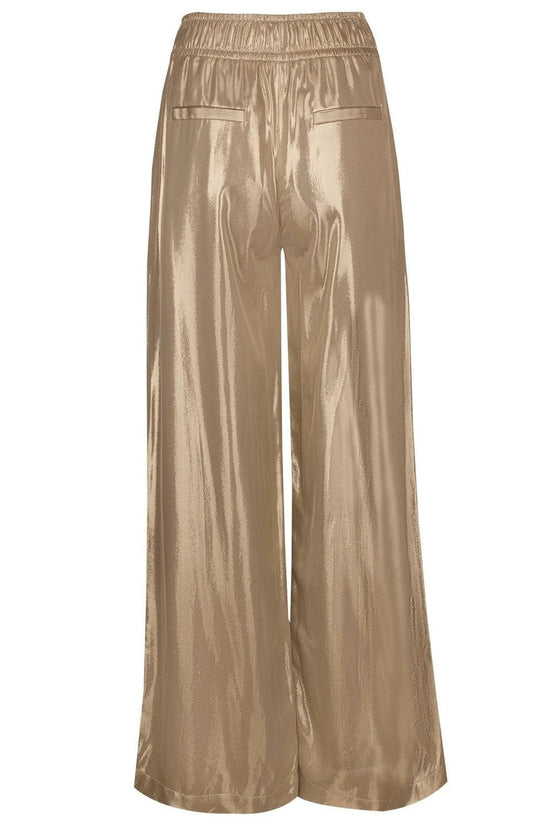 Brunello Cucinelli Cucinelli Goldene Freizeithose aus Viskose by Brunello Cucinelli Cucinelli