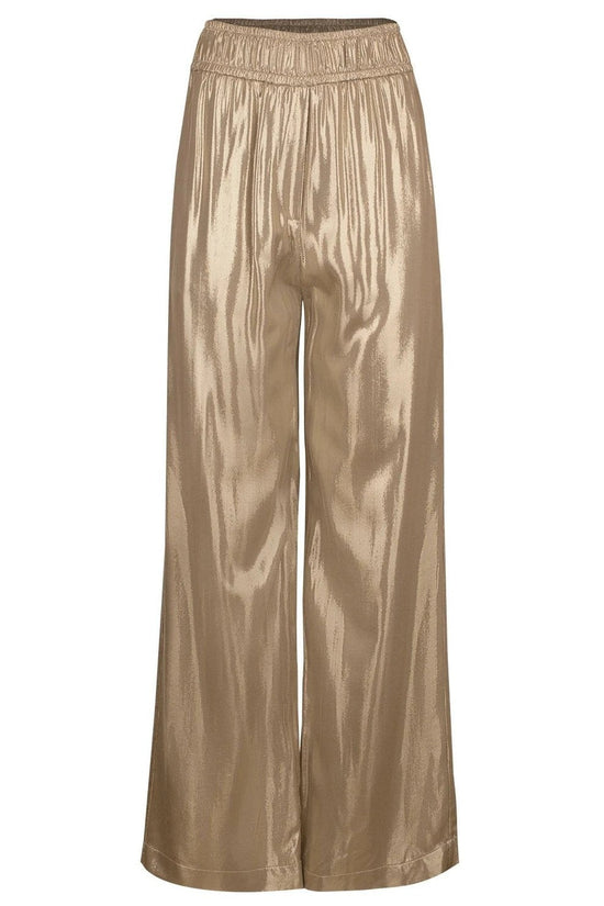 Brunello Cucinelli Goldene Freizeithose aus Viskose by Brunello Cucinelli